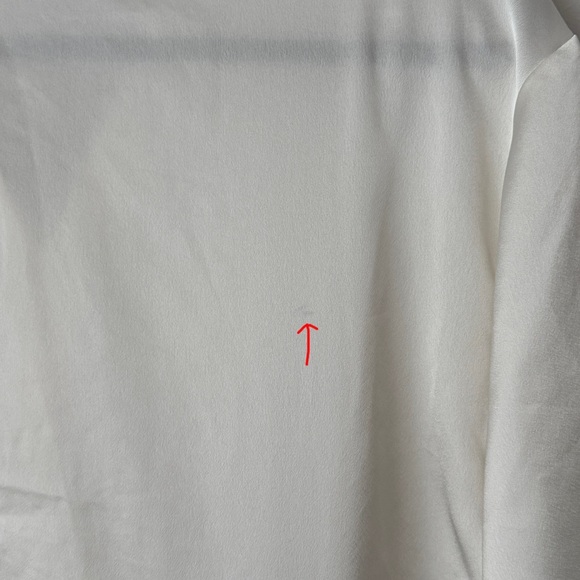 Abercrombie & Fitch cropped satin shirt - size M - Picture 4 of 4